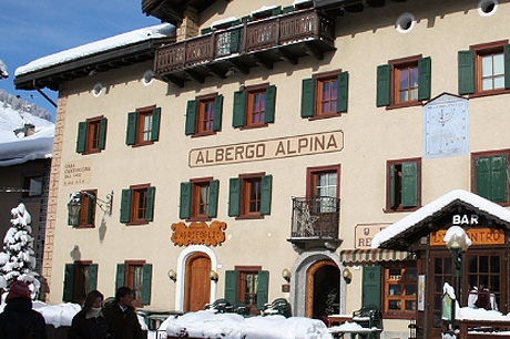Immagine dell’ hotel Alpina a Livigno.