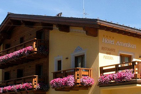 Immagine dell’ hotel Amerikan a Livigno.