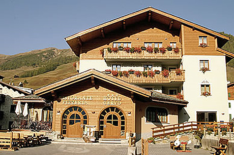 Immagine dell’ hotel Cervo a Livigno.