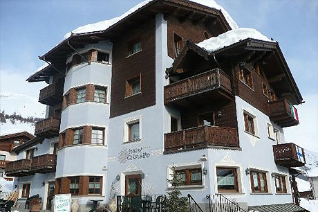 Immagine dell’ hotel Cristallo a Livigno.