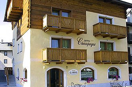 Immagine dell’ hotel Garni Champagne a Livigno.