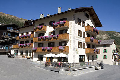 Immagine dell’ hotel San Rocco a Livigno.
