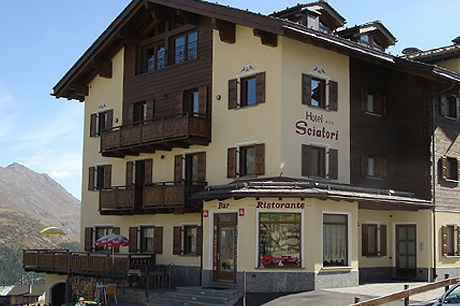 Immagine dell’ hotel Sciatori a Livigno.